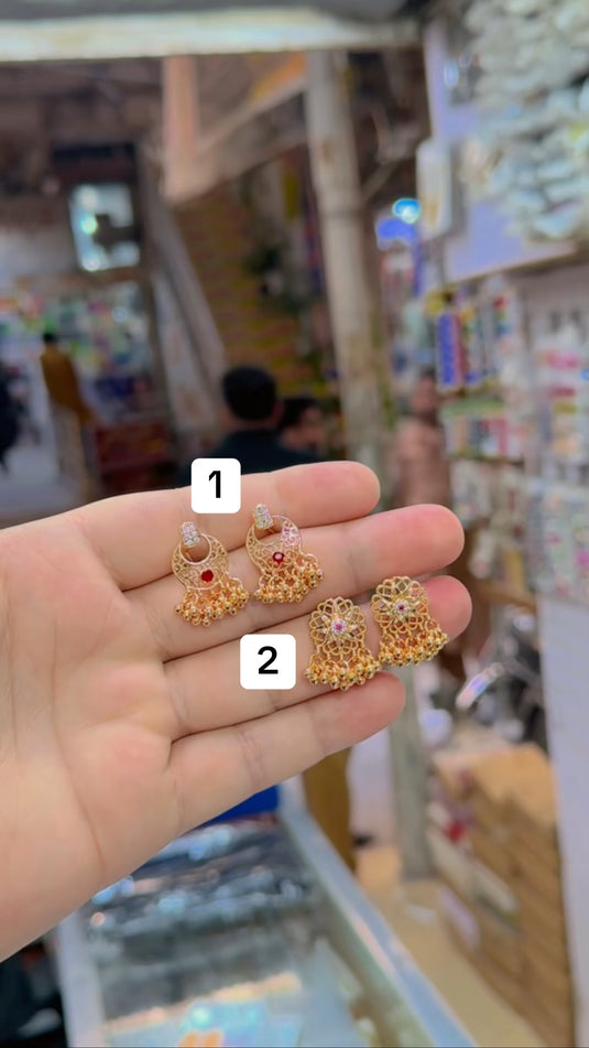 gold plated Tops (Er153)
