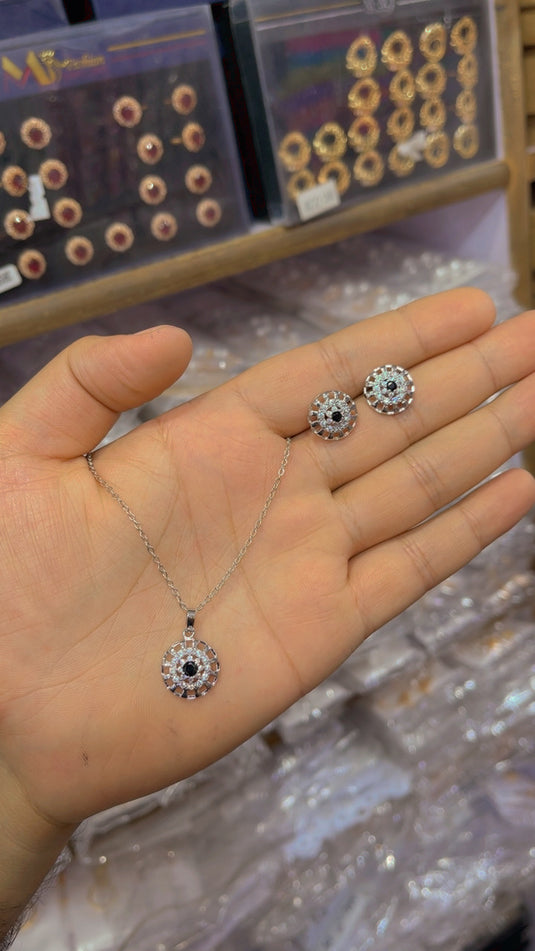 One Carrat Locket Set(Ls048)