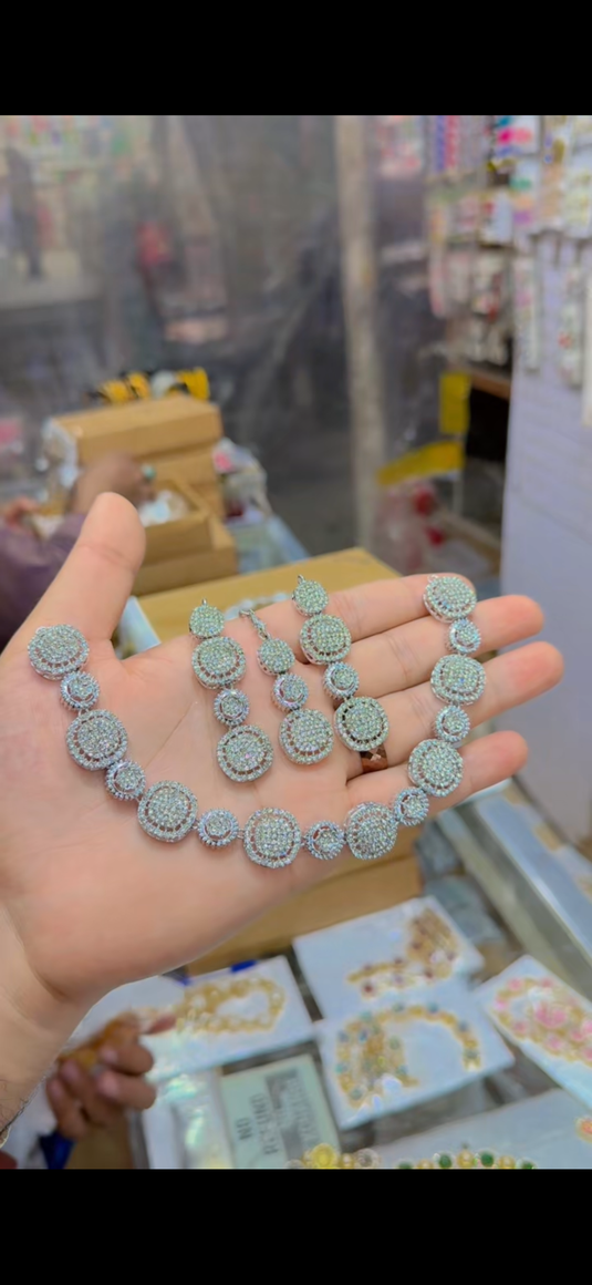 Zircone Necklace set(Ns305)