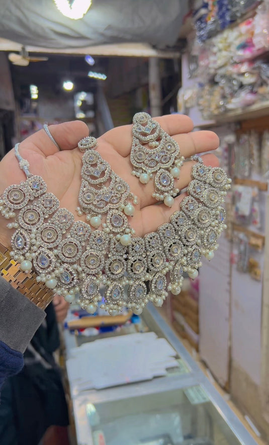 Zircone Necklace set (Ns156)