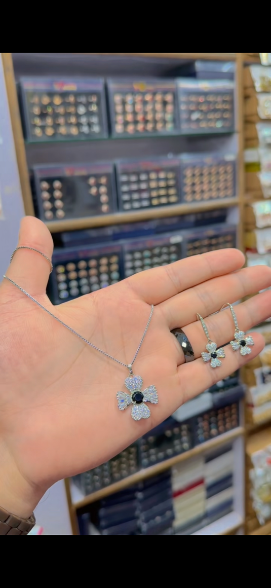 One Carrat Locket set(Ls163)