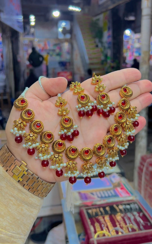 3d Turkish Necklace set (Ns168)