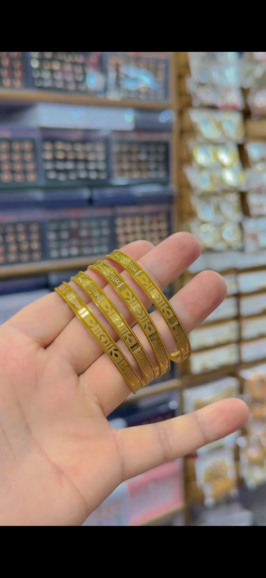 Gold plated Bangles(Bg237)