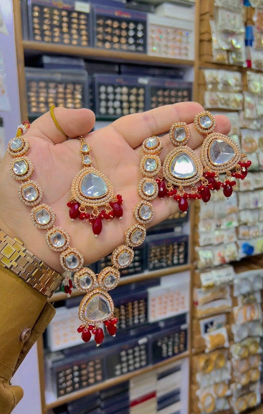 Kundan Necklace set (Ns142)