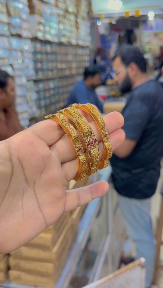Rajwari 3pc bangles set (Bg382)