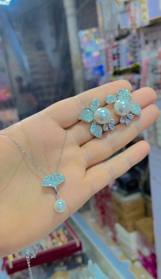 S925 Silver Stainless steel locket set(Ls086)