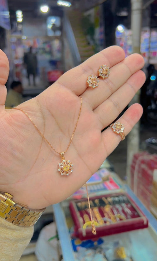 1 carat Locet Set + ring (Ls148)