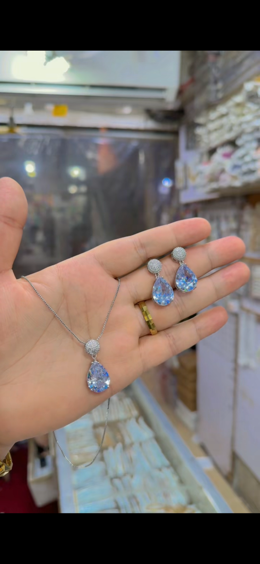 One Carrat Locket set(Ls243)