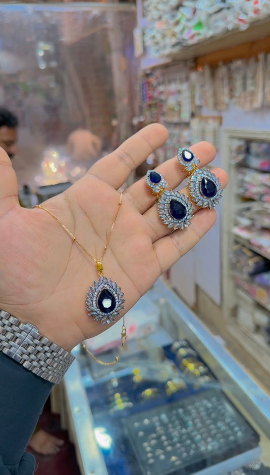 Sona polish Zircone Stones Locet set (Ls225)