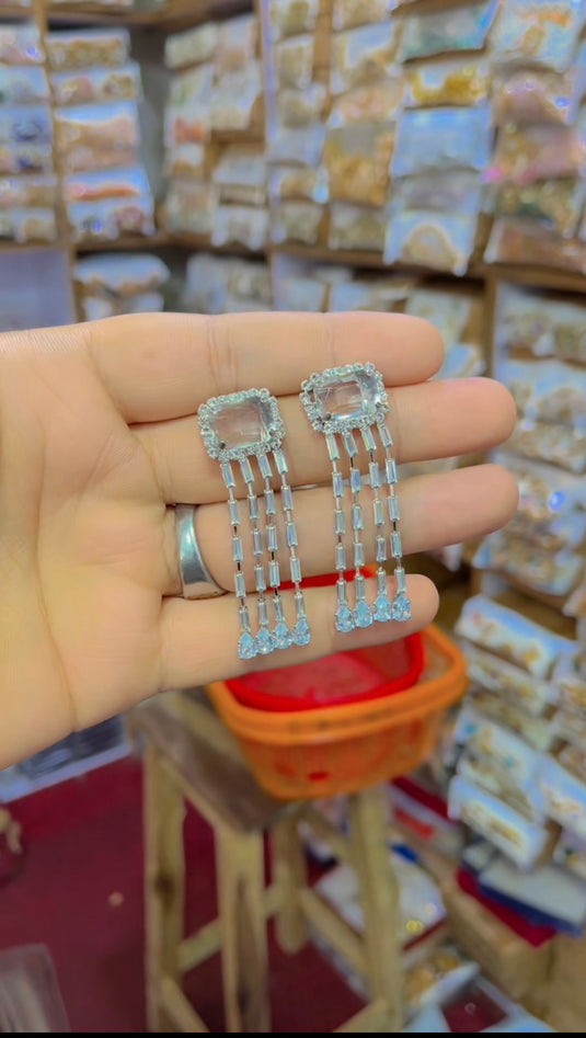 Zircone Earrings (Er073)