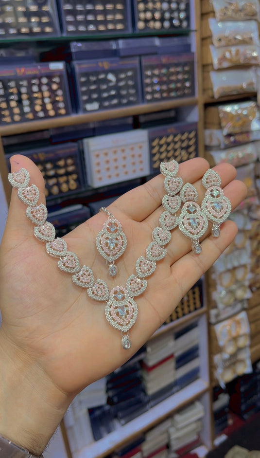 Zircone Necklace Set(Ns103)