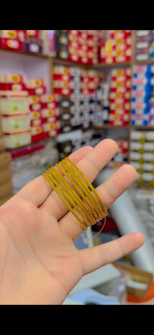 Gold plated Bangles(Bg271)