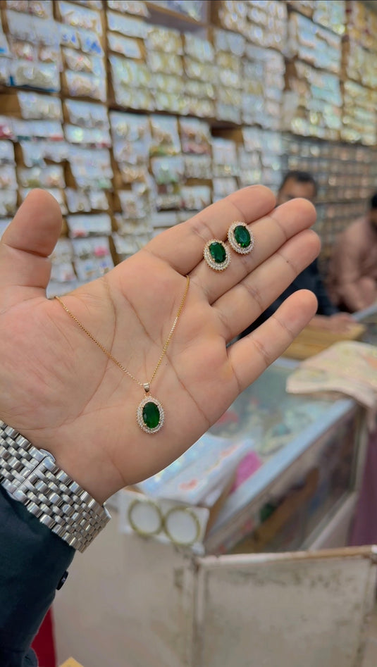 1 carat locet  Set (Ls253)