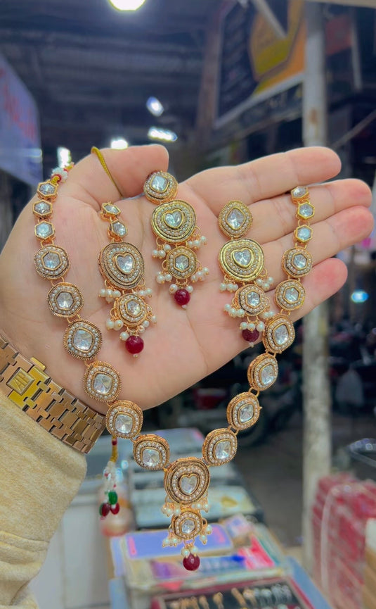Kundan Necklace set (Ns166)