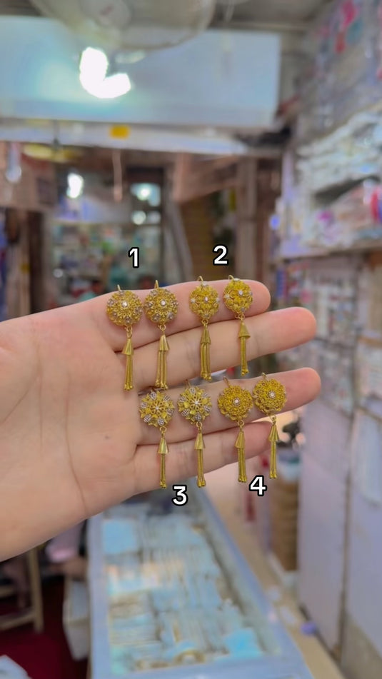 Real RP Gold plated Earrings(Er89)