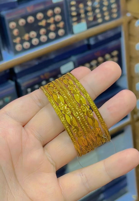 Gold plated Bangles(Bg092)