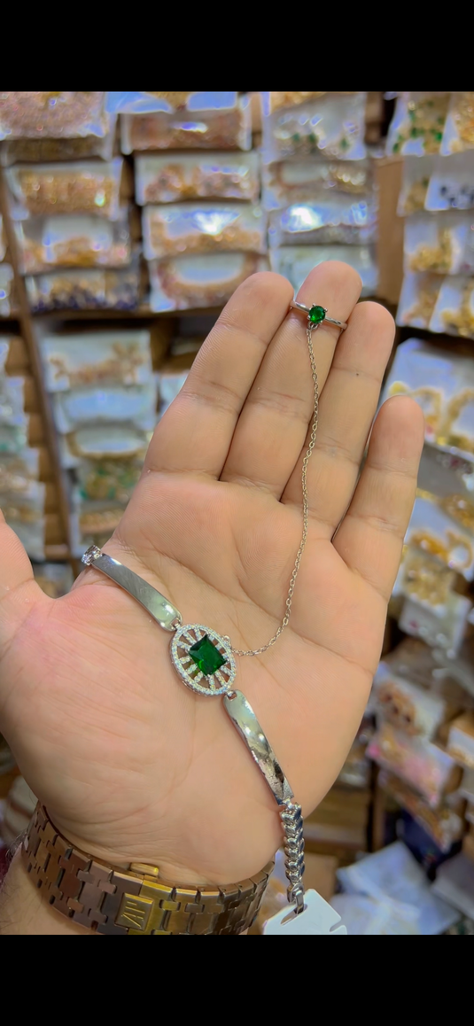 1 carat Breslate + ring (Bs028)
