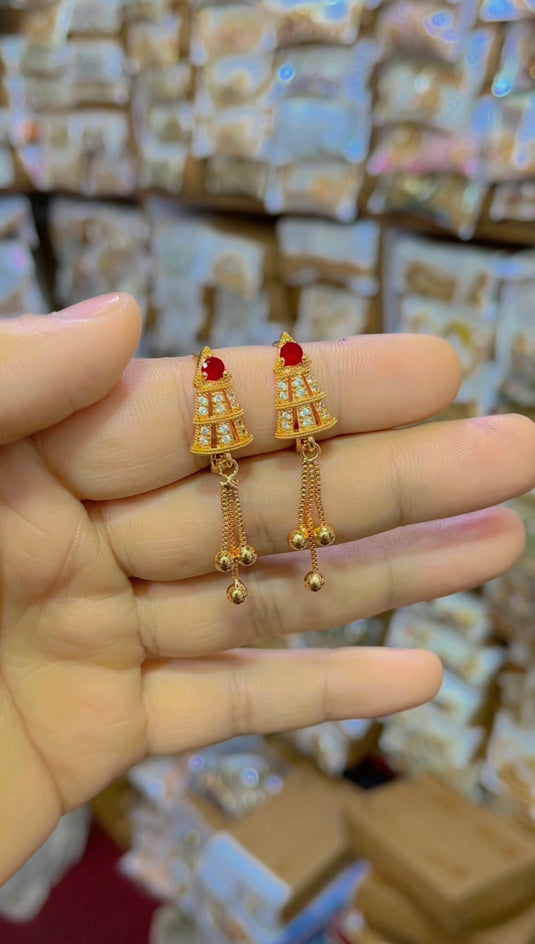 Gold plated D bali(Db023)