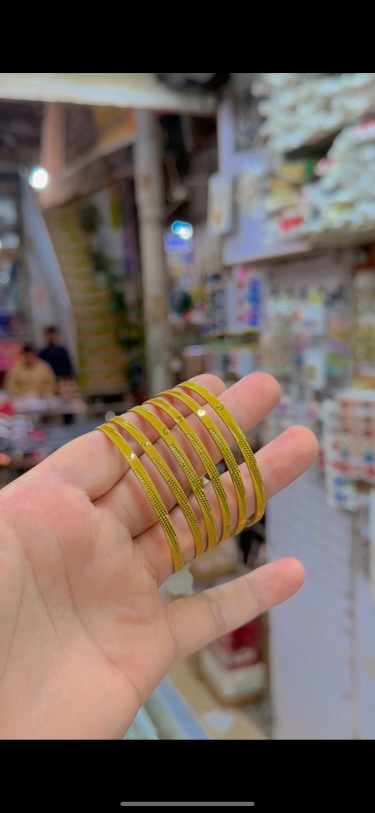 Gold plated Bangles(bg244)