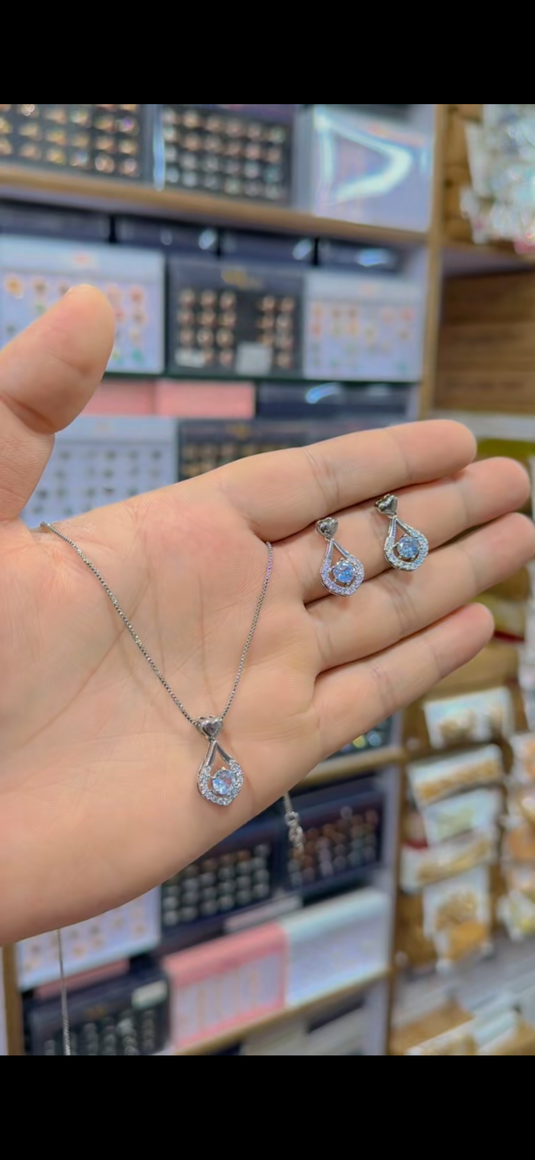 One Carrat Locket set(Ls187)