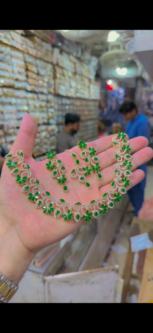 Zircone Necklace set(Ns141)