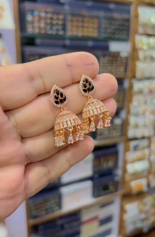 1 carat (Ad) Jhumki (Er104)