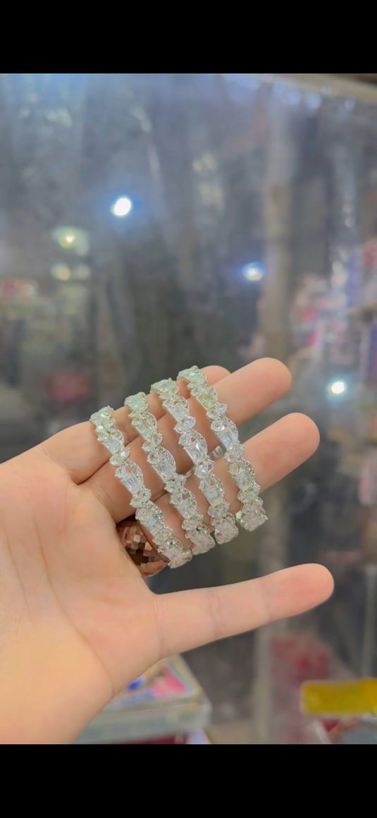 Zircone Bangles(Bg363)