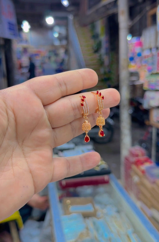 Gold plated earring (Er145)
