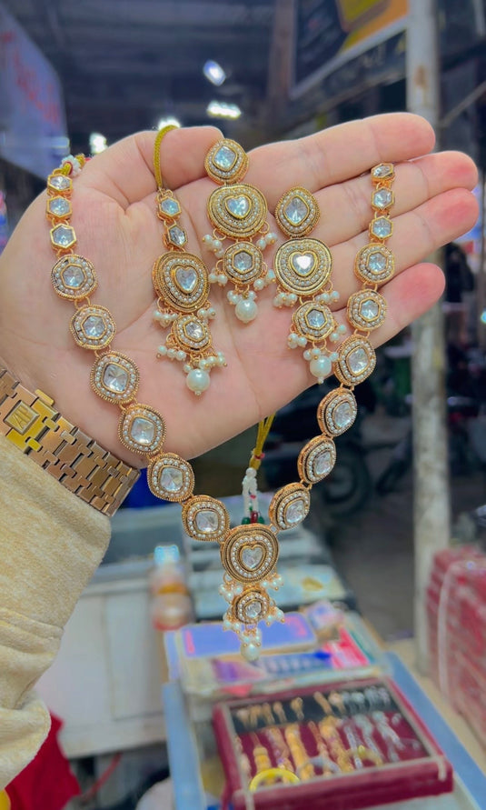 Kundan Necklace set (Ns166)