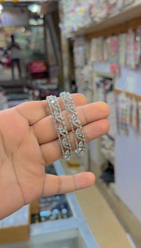1 carat (Ad zircone bangles) (Bg372)