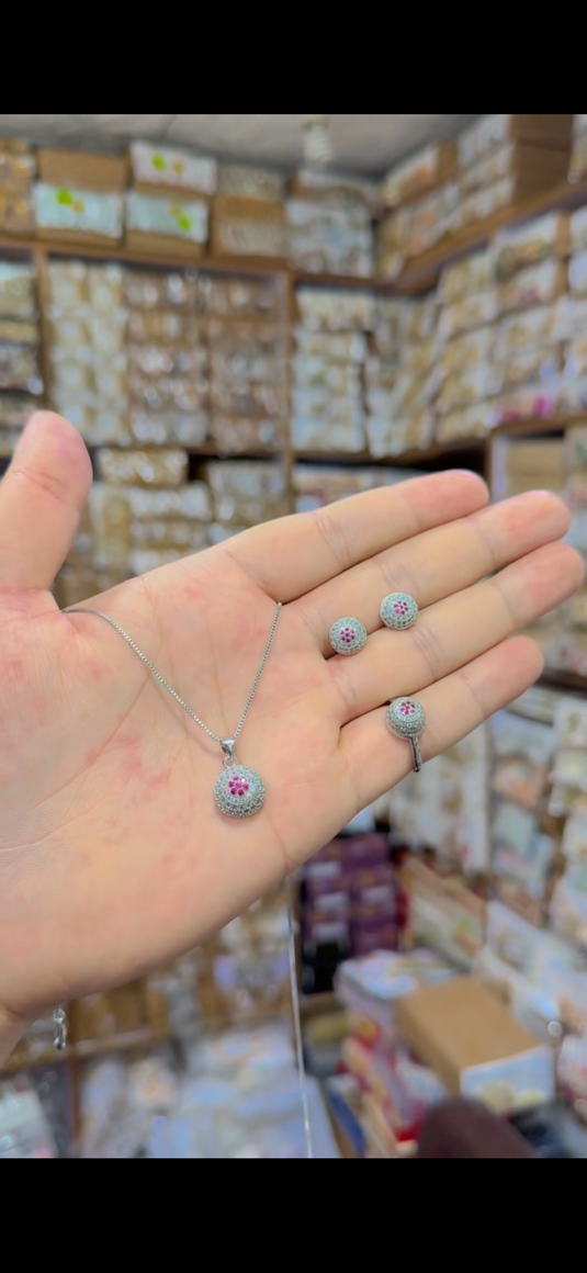 One Carrat Locket set(Ls125)