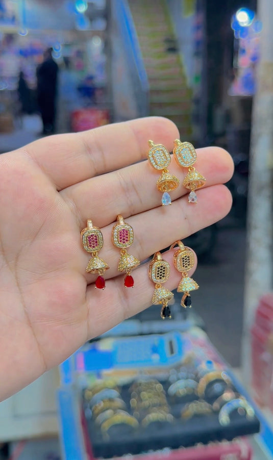 1 carat earrings (Er135)