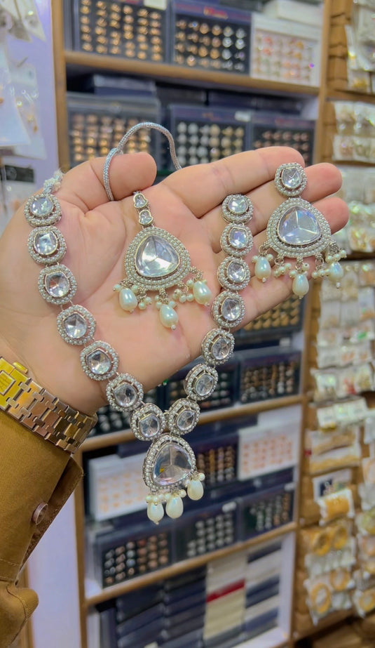 Kundan Necklace set (Ns142)