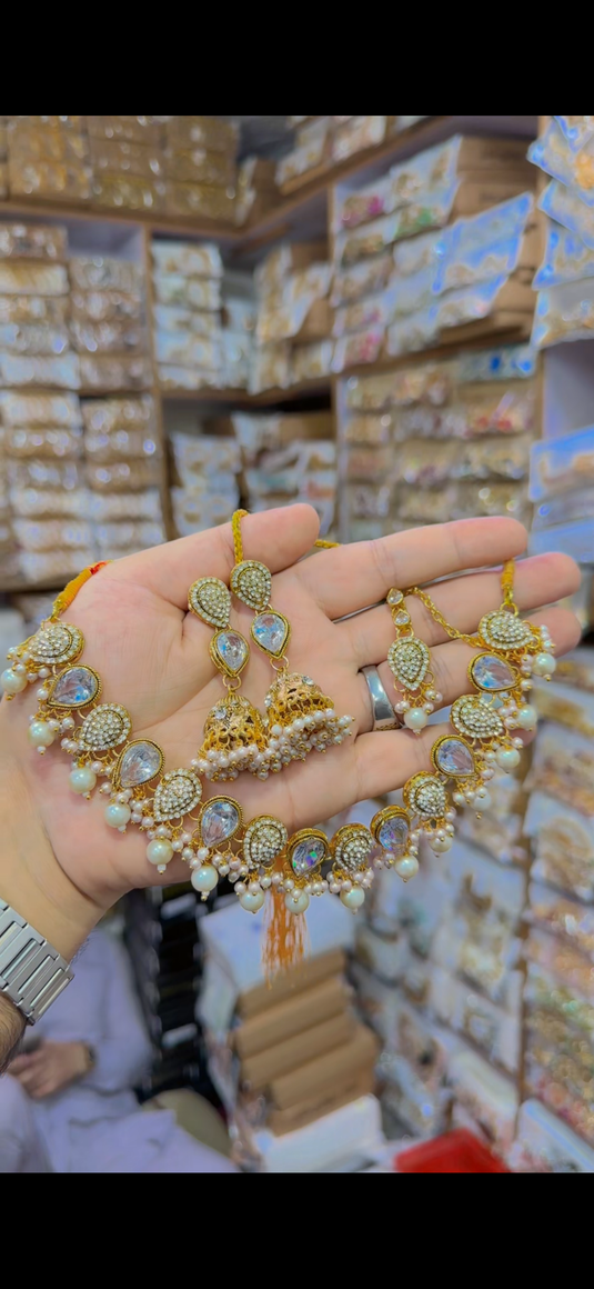 Zircone Necklace set(Ns125)