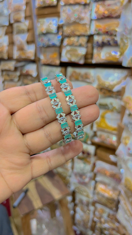 american diomand zircone bangles (Bg72)