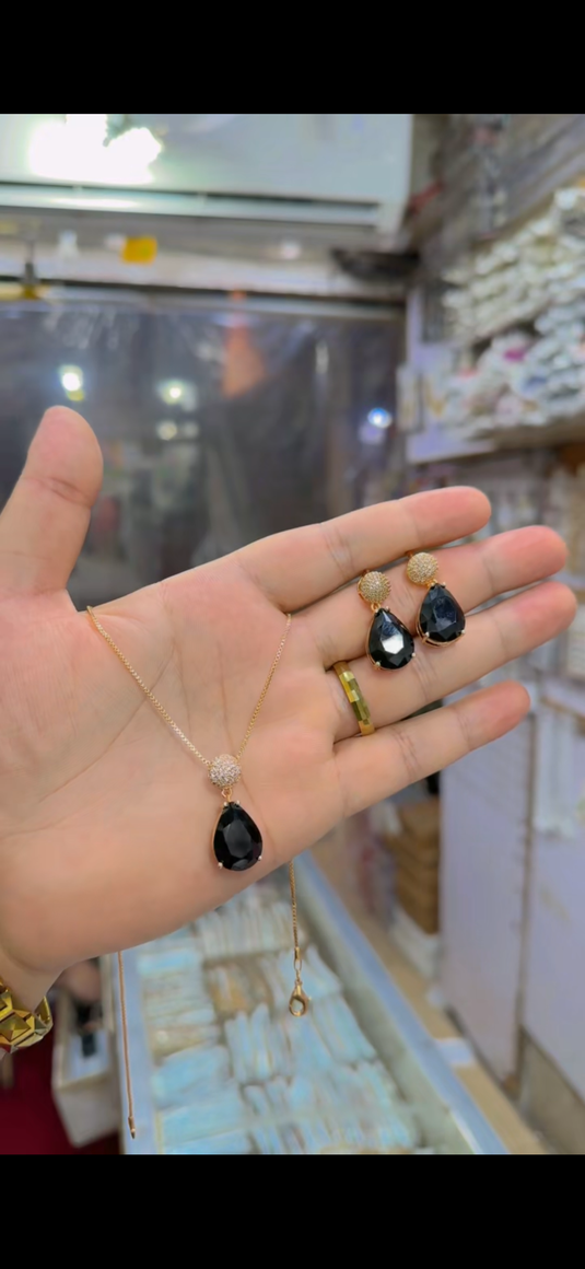 One Carrat Locket set(Ls243)