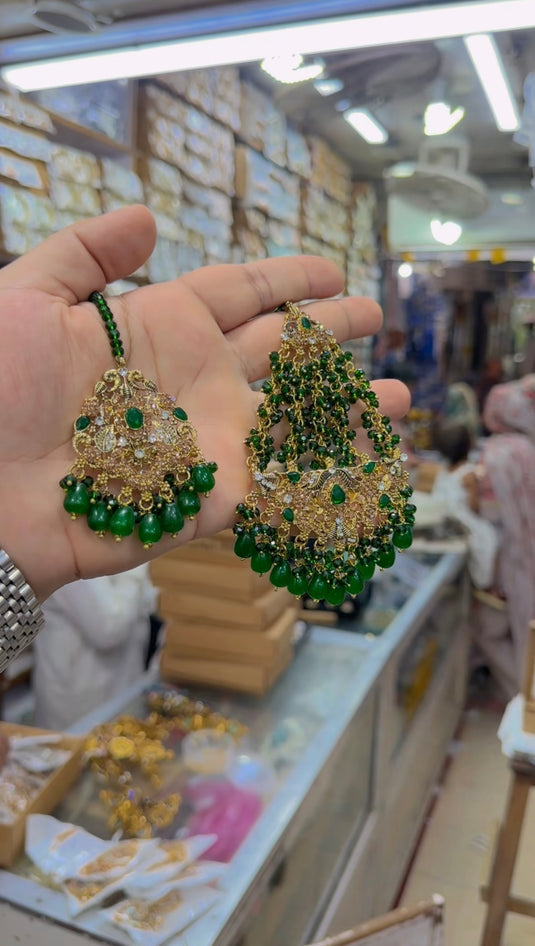 3d Bridal mala set (Ns331)