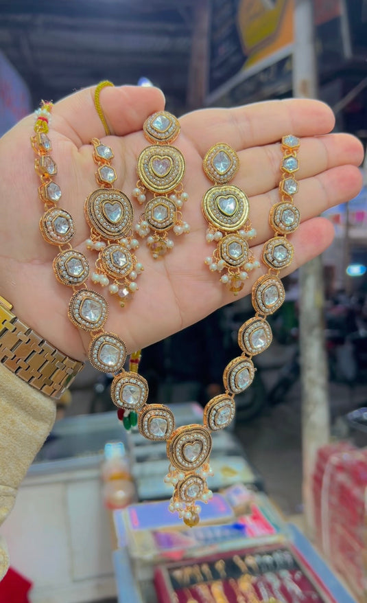 Kundan Necklace set (Ns166)