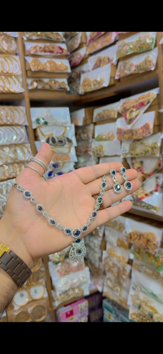 One Carrat Necklace set(Ns256)