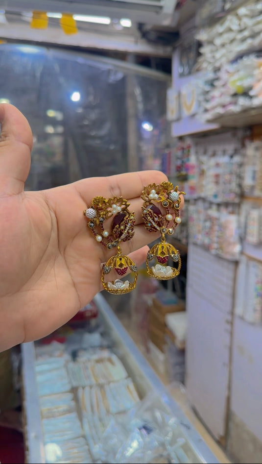 Turkish designer earrings (Er158)