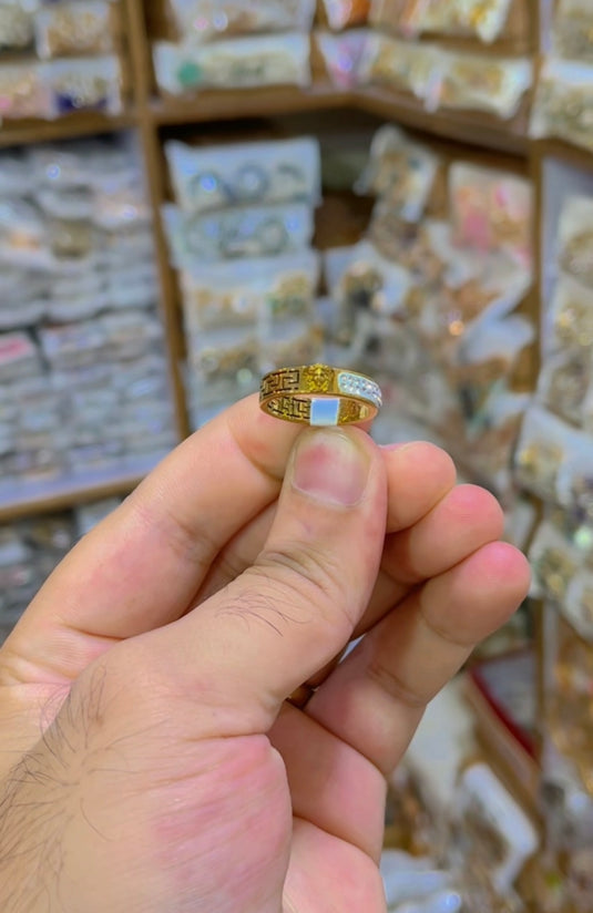 Stainless Steel Versace Ring(Rg059)