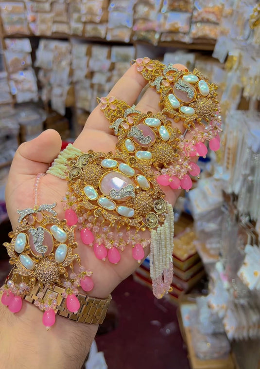3d Mother of pearl Chokar set (Cs65)