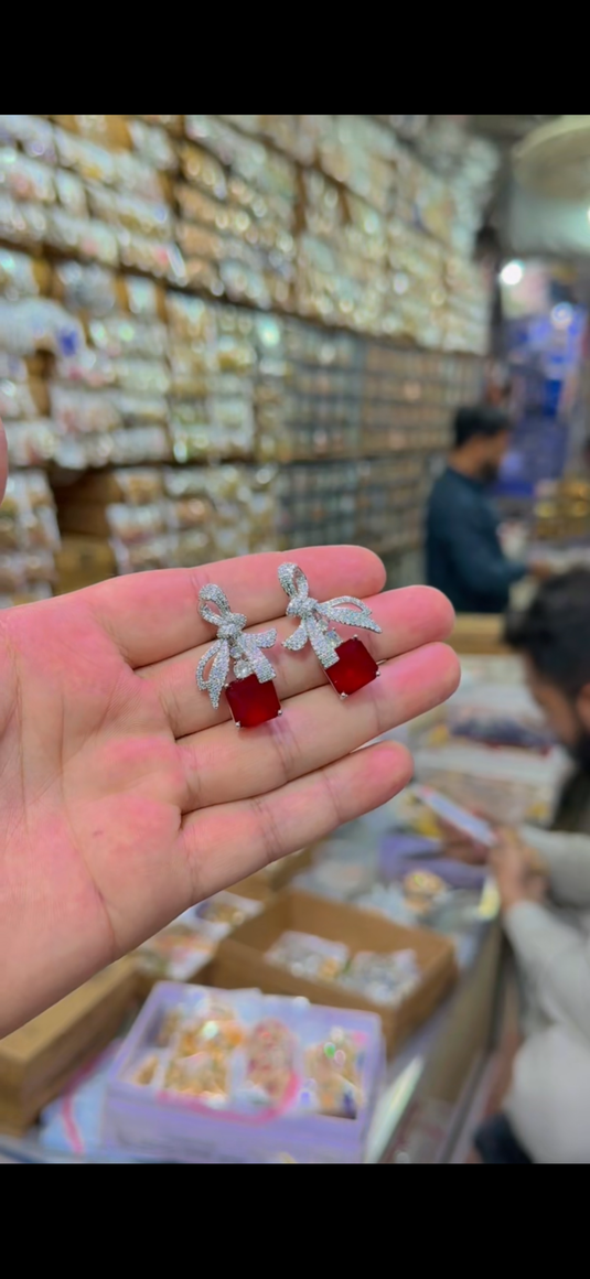 Zircone One Carrat Earrings(Er101)