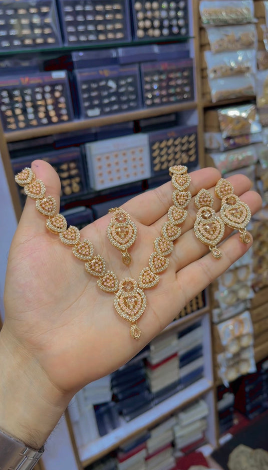 Zircone Necklace Set(Ns103)