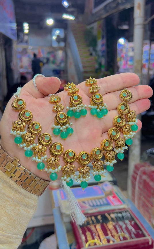 3d Turkish Necklace set (Ns168)