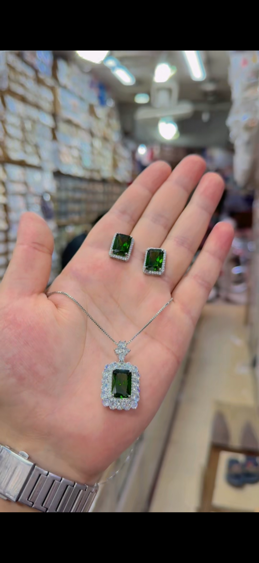 One Carrat Locket set(Ls204)