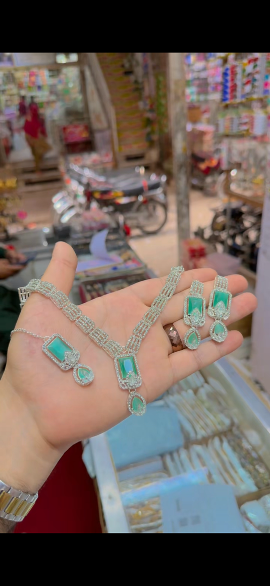 Zircone Necklace set(Ns299)