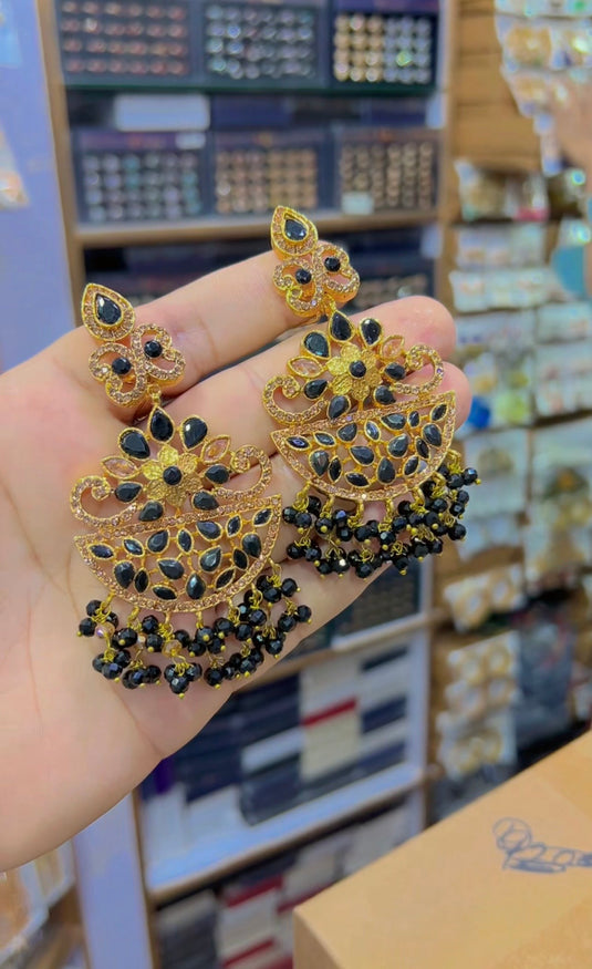 Zircone Sona polish earrings (Er96)