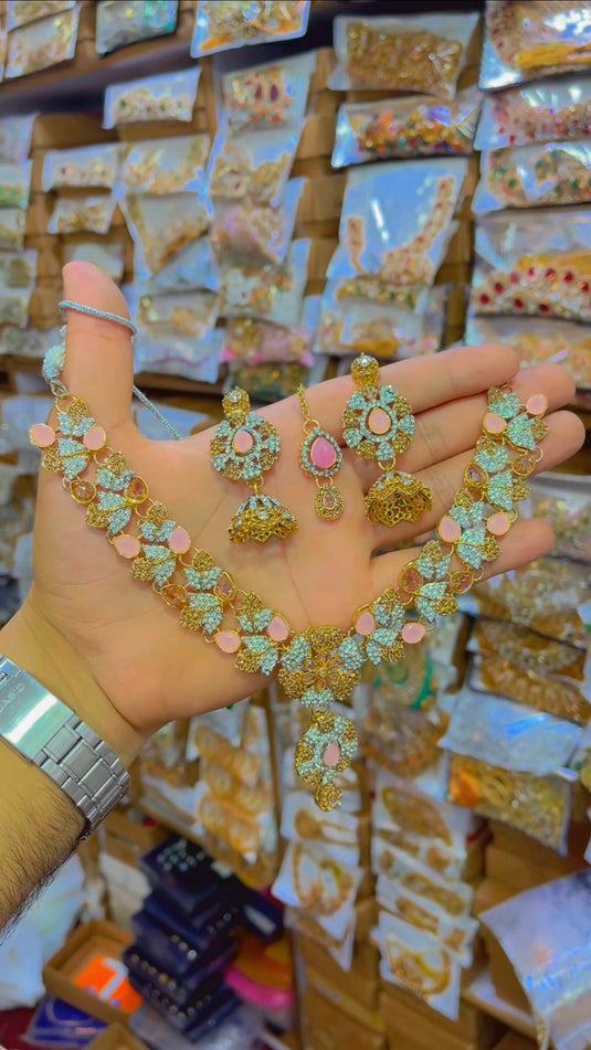 Zircone Necklace Set(Ns077)