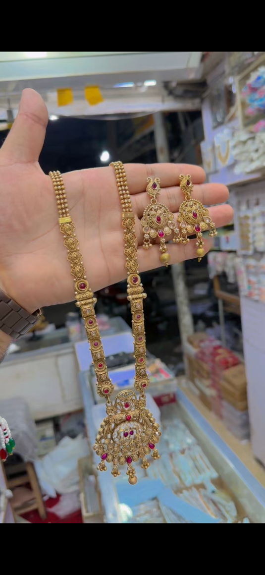 Rajwari Mala set(Ms55)
